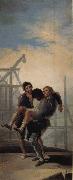 Francisco Goya, Wounded Mason